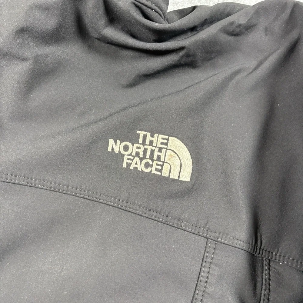 The North Face Summit Series Apex Softshell Jacket Mens Small Black Hooded